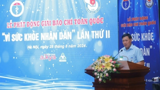 Phát động Giải Báo chí toàn quốc "Vì sức khoẻ nhân dân" lần thứ 2