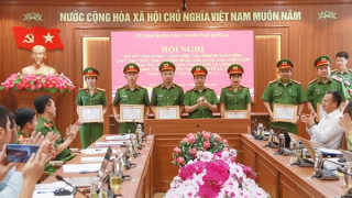 TP Sơn La có 3 xã, phường hoàn thành cấp căn cước