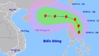 Đêm mai, bão Yagi vào Biển Đông