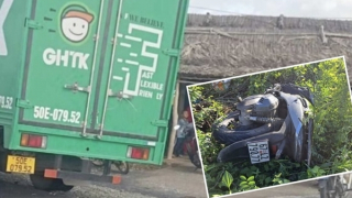 Trở lại thành phố sau kỳ nghỉ lễ, 2 mẹ con gặp nạn