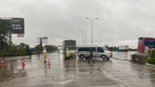 Cấm đường vào cao tốc Pháp Vân - Cầu Giẽ, các phương tiện đi hướng nào?