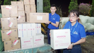 FPT Long Châu hỗ trợ gần 2 tấn thuốc cho người dân sau mưa bão