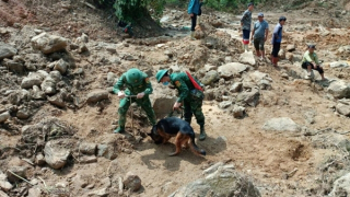 Tìm thấy một thi thể bé gái trong vụ sạt lở đất ở Nậm Tông