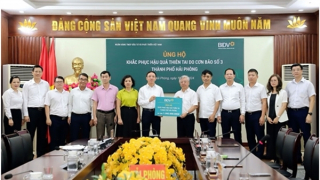 BIDV giảm lãi suất cho vay hỗ trợ khách hàng bị thiệt hại bởi cơn bão số 3