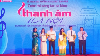 Trao giải cuộc thi sáng tác ca khúc “Thanh âm Hà Nội” năm 2024