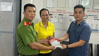 Công an phường Lộc Thọ nỗ lực truy tìm hai vụ đánh rơi tài sản có giá trị lớn