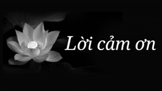 Lời cảm ơn
