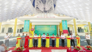 PVFCCo: Khánh thành, bàn giao Nhà lớp học và chức năng Trường THCS Quảng Tiên