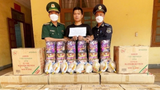 Vận chuyển trái phép hơn nửa tấn pháo hoa nổ ở Cha Lo