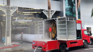 Đà Nẵng: Cháy quán bar tầng hầm nhà hát Trưng Vương