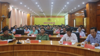 Công an tỉnh Vĩnh Long tuyên truyền, đóng góp xây dựng các dự án luật do Bộ Công an chủ trì soạn thảo