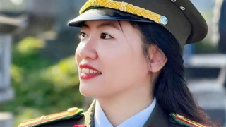 Thiếu tá Bùi Thị Hải Dương - Hành trình của những sắc màu cảm xúc