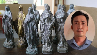 Mua tượng đồng giá rẻ "chế tác" lại niên đại rồi lừa bán chiếm đoạt tiền tỷ