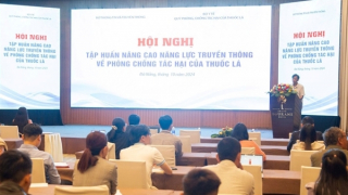 Báo chí phát huy năng lực truyền thông, góp phần phòng chống tác hại thuốc lá