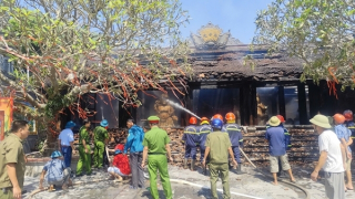 Điều tra, làm rõ nguyên nhân vụ cháy chùa 800 năm tuổi