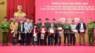 Ninh Bình thu nhận mẫu ADN đối với thân nhân liệt sĩ