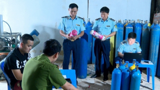 Mạnh tay dẹp "bóng cười", "khí cười" trái phép