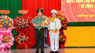 Công bố quyết định điều động, bổ nhiệm Giám đốc Công an tỉnh Khánh Hòa