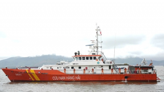 Diễn tập phối hợp tìm kiếm cứu nạn hàng hải trong vùng nước cảng biển