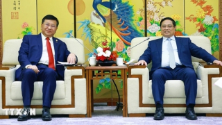 Thủ tướng làm việc với các doanh nghiệp năng lượng, hạ tầng Trung Quốc