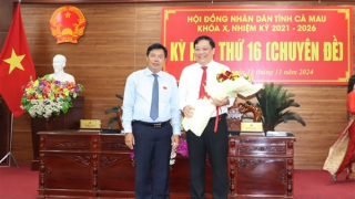 Cà Mau có tân Chủ tịch UBND tỉnh