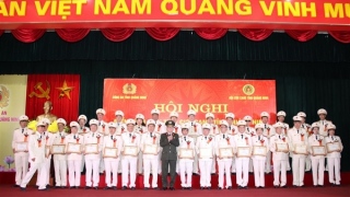 Tuyên dương cựu Công an Quảng Ninh có nhiều thành tích nổi bật tại cơ sở