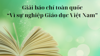59 tác phẩm đoạt giải báo chí “Vì sự nghiệp giáo dục Việt Nam” năm 2024