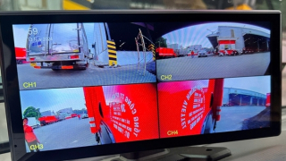 Gắn camera để hạn chế “điểm mù” cho các phương tiện có tải trọng lớn