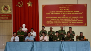 Sơ kết 6 tháng mô hình “Huyện Côn Đảo không có ma túy và an toàn giao thông”