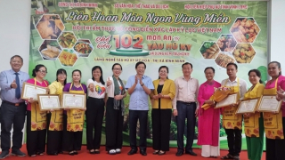 Vĩnh Long xác lập kỷ lục 102 món ăn từ tàu hũ ky