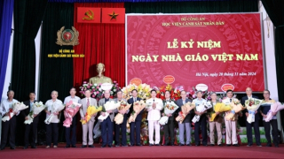 Các trường CAND kỷ niệm 42 năm Ngày Nhà giáo Việt Nam