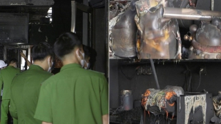 Bảo vệ ANTT cơ sở phối hợp cứu sống người dân trong đám cháy lúc rạng sáng