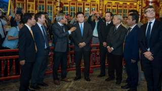 Huế đón bằng công nhận của UNESCO và công bố hoàn thành dự án tu bổ Điện Thái Hoà