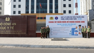 Tuần lễ hưởng ứng phòng, chống kháng thuốc trong lực lượng CAND
