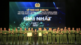Học viện CSND giành giải Nhất cuộc thi tìm hiểu về môi trường khối các trường CAND
