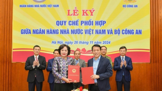 Bộ Công an và Ngân hàng Nhà nước ký quy chế phối hợp