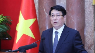 Chủ tịch nước gửi điện nhân Ngày quốc tế đoàn kết với nhân dân Palestine