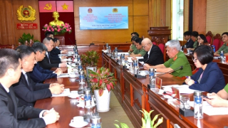 Công an tỉnh Bà Rịa - Vũng Tàu tiếp và làm việc với Cục Điều tra hình sự Bộ Công an Trung Quốc