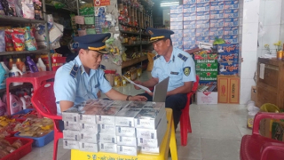 Lực lượng QLTT ngăn chặn hàng hóa không rõ nguồn gốc xuất xứ lưu thông trên thị trường