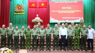 Giữ vững ANTT, góp phần xây dựng, phát triển TP mang tên Bác