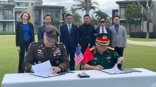 Trao trả hài cốt quân nhân Mỹ mất tích trong chiến tranh