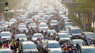 Hà Nội có tỉ lệ phát thải giao thông lớn nhất nước