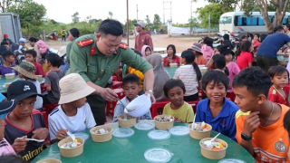 Công an tỉnh Bình Dương với chương trình Tình nguyện mùa đông 2024