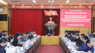 Tỉnh ủy Thanh Hoá công bố Đề án sắp xếp tinh gọn tổ chức bộ máy