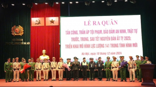 Công an TP Hà Nội triển khai mô hình 141 mới, ra quân trấn áp tội phạm dịp Tết