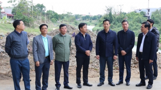 Chủ tịch UBND tỉnh Bắc Ninh yêu cầu đền bù nhanh để thi công các đường tỉnh 295C, 285B, 277B