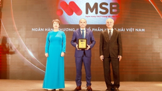 MSB lọt TOP 50 Công ty kinh doanh hiệu quả nhất Việt Nam năm 2024