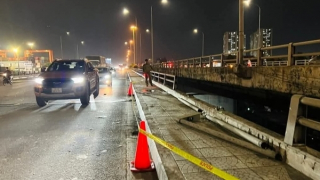 Tìm thấy thi thể nữ tài xế xe hơi tông gãy lan can cầu lao xuống sông Đồng Nai