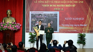 31 tác phẩm đoạt giải cuộc thi ảnh “Chân dung người chiến sĩ”