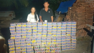 Thu giữ hơn 422 kg pháo nổ cất giấu trong chuồng gà